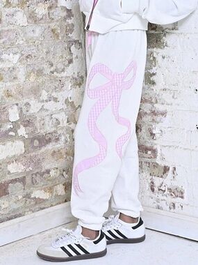 Katie J NYC Girls Dylan Bow Sweatpants